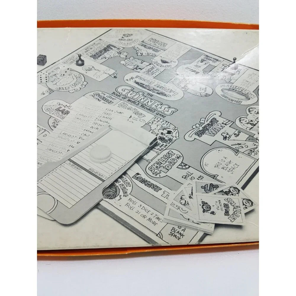 The Guinness Book Of World Records Game By Parker Brothers Complete Vintage